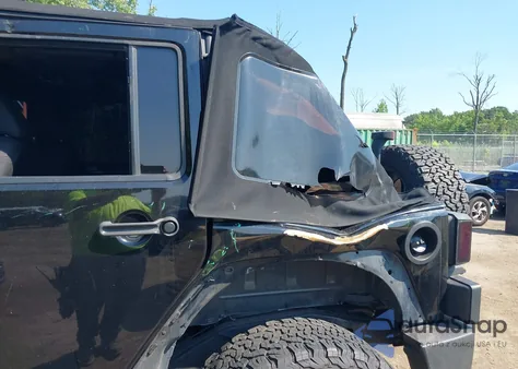 2015 Jeep Wrangler Unlimited Sport from USA, damaged, VIN 1C4BJWDG2FL518487